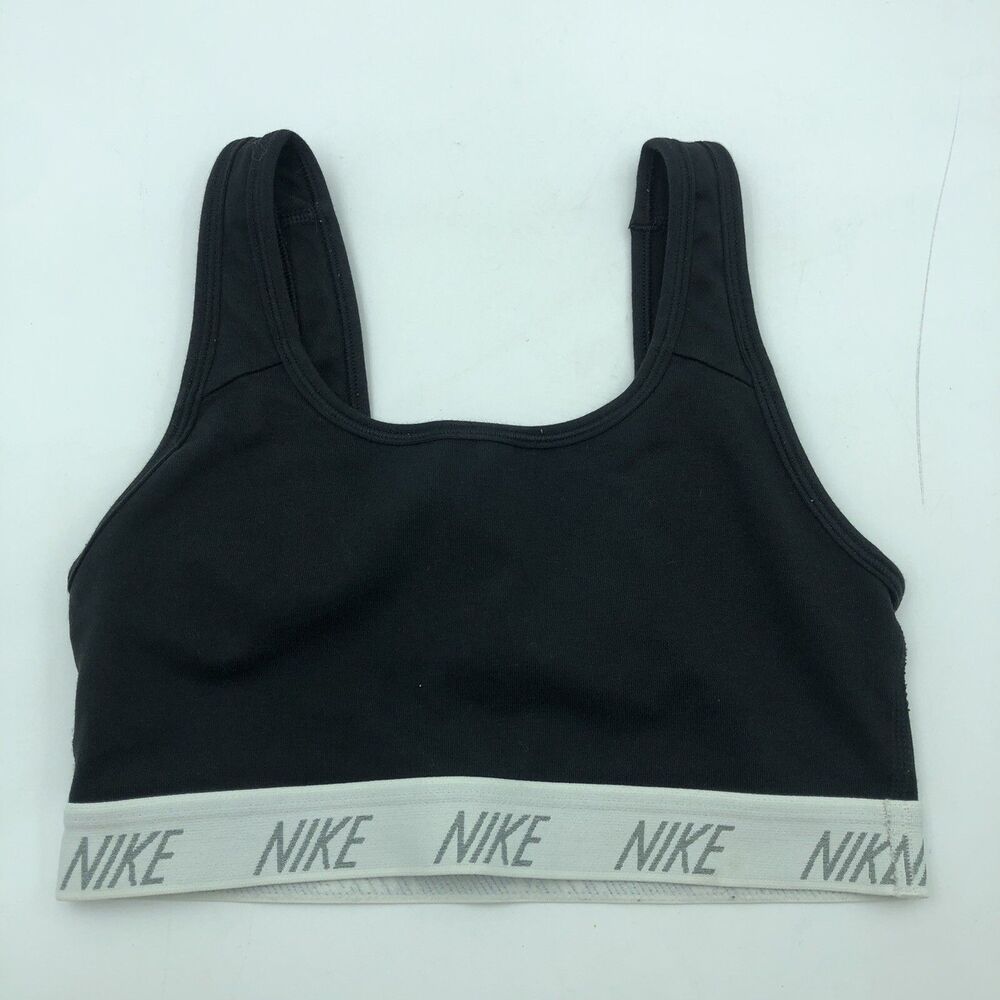 Nike Pro DriFit Women’s Sz XS Sports Bra ~Black/White